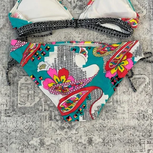 Roxy Multicoloured Bikini - Picture 6 of 10